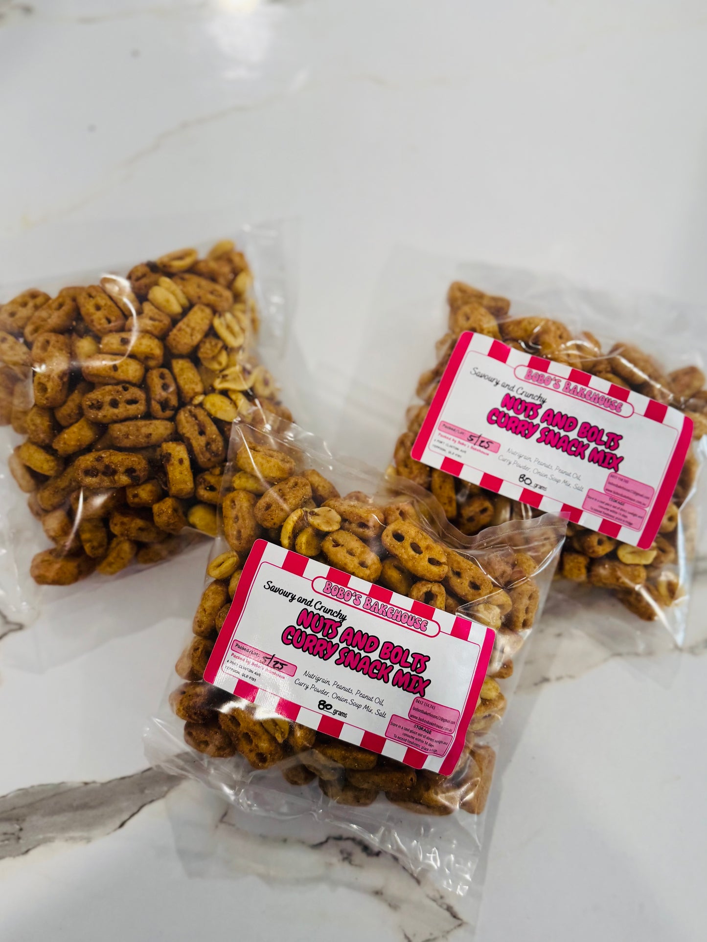 Nuts and Bolts Curry Snack Mix