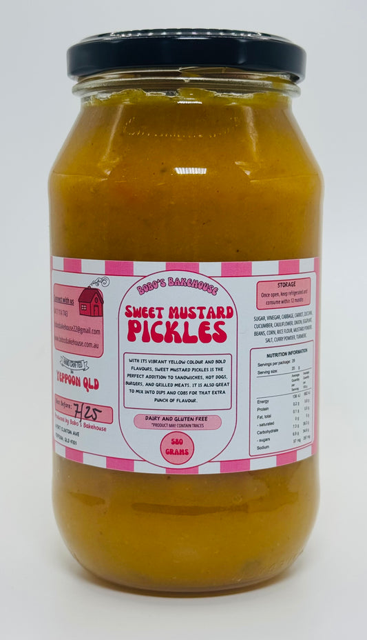 Sweet Mustard Pickles