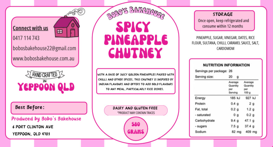 Spicy Pineapple Chutney